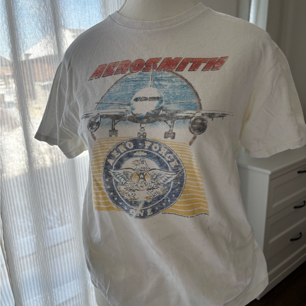 Junk Food Clothing White Graphic Tee